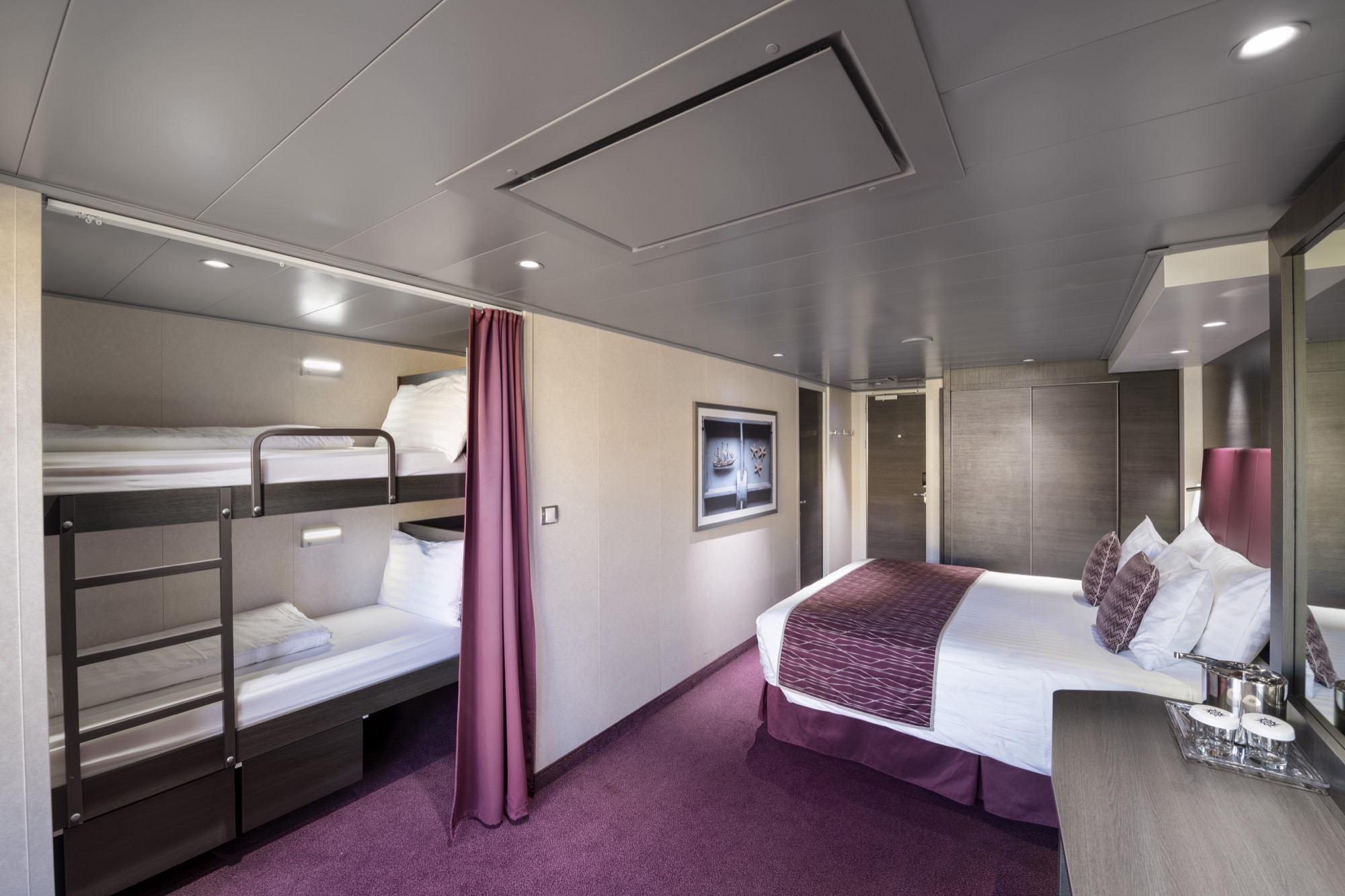 msc cruise adjoining rooms